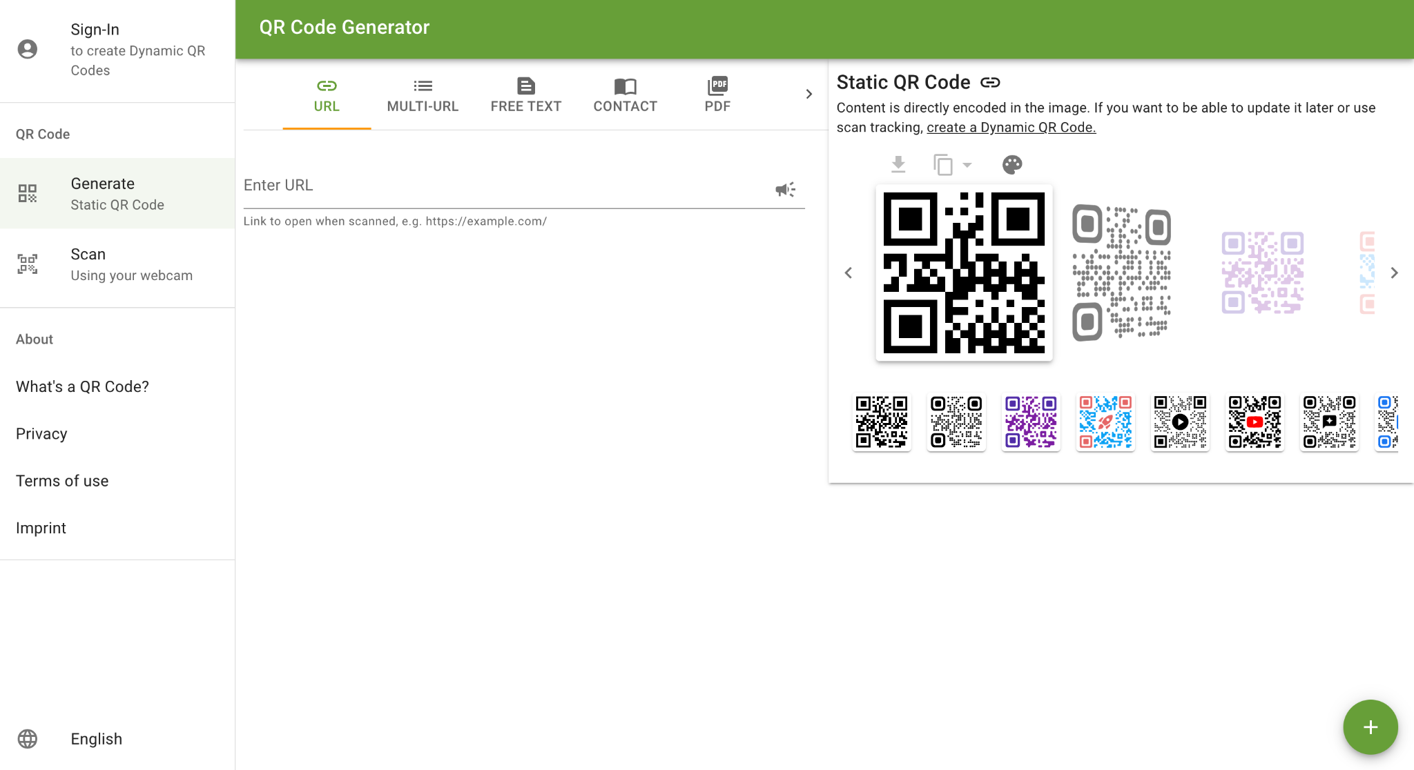 2. The QR Code Generator 